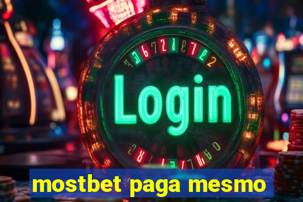 mostbet paga mesmo